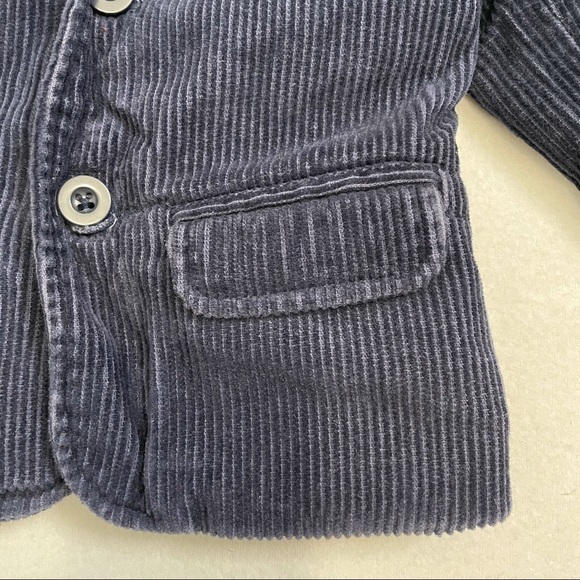 Wonderkids Corduroy Button Up Blazer with Elbow Patches Coat Jacket Baby Size12M - Picture 4 of 11